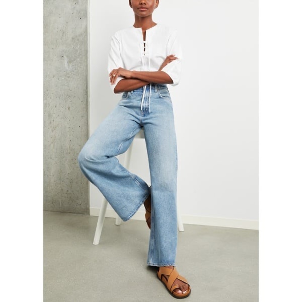 NWT Citizens of Humanity Paloma wide-leg jean in Daydream, Size 27